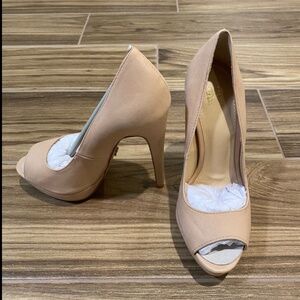 Victoria's Secret Angels Wings Peep Toe Stiletto Pumps Heels Sz 5 Vintage NEW